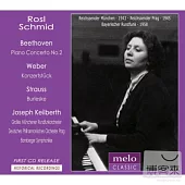 Rosl Schmid plays Beethoven, Weber and Strauss / Rosl Schmid, Joseph Keiberth