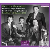 Busch Quartet plays Brahms and Beethoven / Busch Quartet