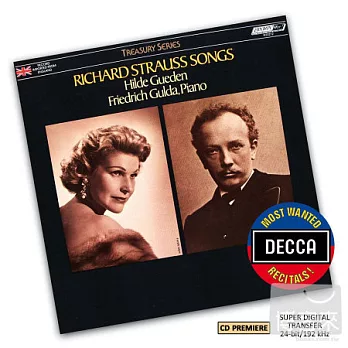 Richard Strauss Songs / Hilde Gueden, Soprano Friedrich Gulda, Piano