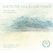SCHUBERT / BRAHMS Duets for Violin and Piano / David Oistrakh (violin) / Frida Bauer (piano) / Franz Schubert / Johannes Brahms