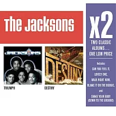 The Jacksons / X2 ( Triumph / Destiny) (2CD)