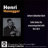 J.S.Bach : Cello Suites No.5 & 6 / Henri Honegger (Cello)