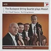 【Sony Classical Masters】Mozart: The 6 Haydn Quartets & The 6 String Quartets / Budapest String Quartet (4CD)