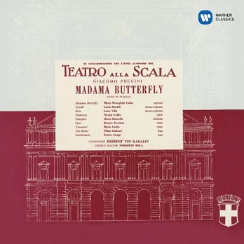 Puccini: Madama Butterfly (1955) - Maria Callas Remastered / Maria Callas, Nicolai Gedda, Lucia Danielli (2CD)
