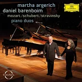 Mozart/Schubert/Stravinsky : Martha Argerich, Daniel Barenboim
