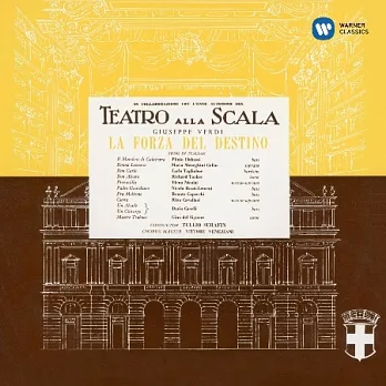 Verdi: La Forza del destino (1954) / Maria Callas, Richard Tucker, Carlo Tagliabue / Chorus & Orchestra of La Scala Milan (3CD)