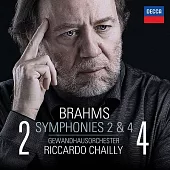 Brahms: Symphonies 2 & 4 / Riccardo Chailly / Gewandhausorchester