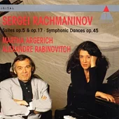Rachmaninov : Suites 1, 2 & Sy / Martha Argerich / Alexandre Rabinovitch
