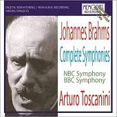 Toscanini/Brahms complete symphony Live recording (2CD)