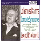 Stokowski / Brahms complete symphony Live recording (2CD)
