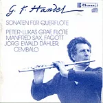 Handel: Sonatas for Flute & Harp / Peter-Lukas Graf, Manfred Sax,J.E.Dahler