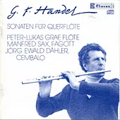 Handel: Sonatas for Flute & Harp / Peter-Lukas Graf, Manfred Sax,J.E.Dahler