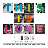 SUPER JUNIOR / 第七張正規專輯特別版「THIS IS LOVE」(C版/台壓版 CD+DVD) 銀赫版(E)