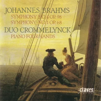 Brahms: Symphonies 4 and 1 for Piano Four Hands / Duo Crommelynck