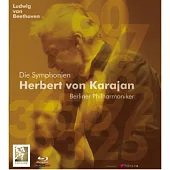Karajan 1977 Beethoven complete symphony (5 Blu-ray Audio)