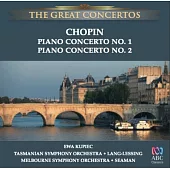 Chopin piano concerto No.1 and No.2 / Ewa Kupiec, Christopher Seaman, Sebastian Lang-Lessing