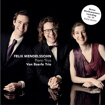 Mendelssohn complete piano tros / Van Baerle Trio (2CD)