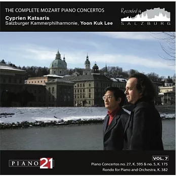 Cyprien Katsaris/ Mozart complete piano concerto Vol.7 / Cyprien Katsaris, Yoon Kuk Lee