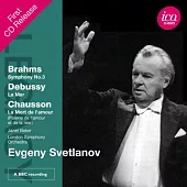 Brahms: Symphony No. 3, Debussy: La Mer, Chausson: La Mort De L’Amour / Baker, London Symphony Orchestra, Svetlanov