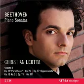 Beethoven complete piano sonata Vol.1 / Christian Leotta (2CD)