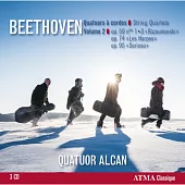 Beethoven complete string quartet Vol.2 / Alcan string quartet (3CD)