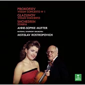 葛拉佐諾夫&普羅高菲夫：小提琴協奏曲、謝德林：聖歌 / 慕特〈小提琴〉羅斯托波維奇〈指揮〉美國國家交響樂團