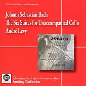 Johann Sebastian Bach:Six Suites for Unaccompanied Cello / Andre Levy (Cello) (2CD)