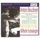 Furtwangler complete Bruckner symphony recordings (6CD)