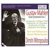 Mitropoulos conducts Mahler symphony No.1,5,6,9 / Mitropoulos (4CD)