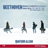 Beethoven complete string quartet Vol.3 / Alcan string quartet (3CD)
