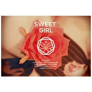 B1A4 / Sweet Girl 台灣獨占豪華限定Flower盤[CD+“從未曝光”簽名自拍寫真小卡一套5張(全三套共15張)+海報一款(全三款)+DVD]
