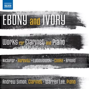 Ebony and Ivory - Works for Clarinet and Piano / Simon, Lee