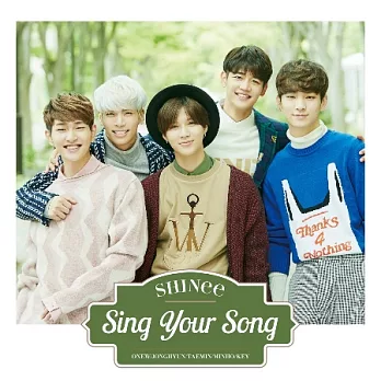 SHINee / Sing Your Song (CD+小卡)