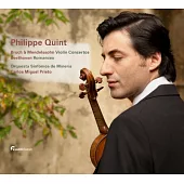 Bruch and Mendelssohn violin concerto / Philippe Quint, Miguel-Prieto (SACD Hybrid+DVD)