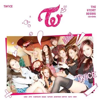 TWICE / THE STORY BEGINS (CD+DVD)