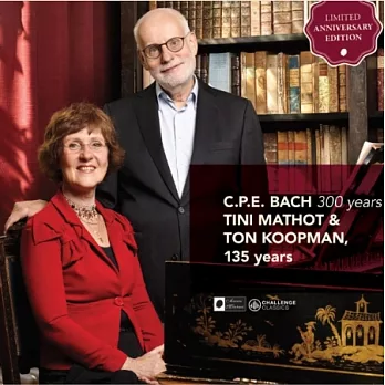 C.P.E Bach 300 years / Ton Koopman, Tini Mathot (2CD)