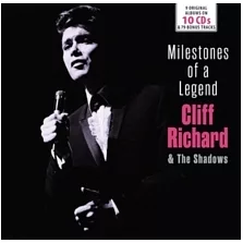 Wallet- Cliff Richard & The Shadows - Milestones of a Legend / Cliff Richard & The Shadows (10CD)