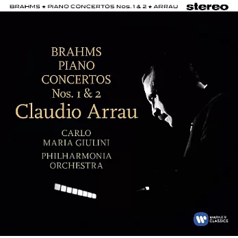 布拉姆斯：第一、二號鋼琴協奏曲 / 阿勞〈鋼琴〉朱里尼〈指揮〉愛樂管弦樂團 (2CD)