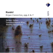Handel:Concertos pour orgue Op. 4 & 7 / Tachezi, Harnoncourt (2CD)