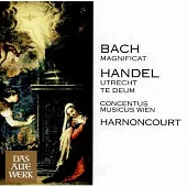 DAS ALTE WERK - Bach: Magnificat, BWV243 & Handel:Te Deum, HWV278 ‘Utrecht’/ Nikolaus Harnoncourt / Concentus music Wien