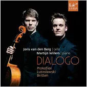 Dialogo~cello sonata by Prokofiev, Lutoslawski, Britten / Joris van den Berg, Martijn Willers