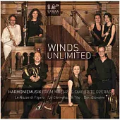 Harmoniemusic from Mozart’s favourite operas / Winds Unlimited