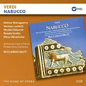 Verdi: Nabucco / Manuguerra, Lucchetti, Ghiaurov, Scotto, Obraztsova… / Muti/Philharmonia (2CD)