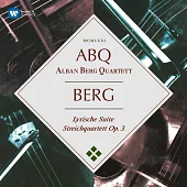 貝爾格：抒情組曲、弦樂四重奏 / 阿班貝爾格弦樂四重奏 (CD)