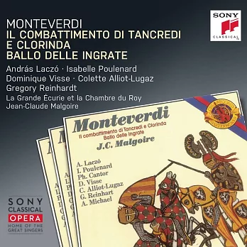 《索尼經典歌劇系列》蒙台威爾第：唐克雷第與克洛林達之爭 / 馬古瓦 (CD)