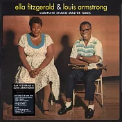 艾拉.費茲潔拉與路易斯.阿姆斯壯 / 完整錄音室作品豪華典藏集 (180g 5LP+10”Vinyl)(Ella Fitzgerald & Louis Armstrong / Complete Studio Master Takes (180g 5LP+10”Vinyl))
