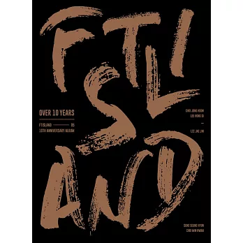 FTISLAND /  OVER 10 YEARS台灣獨占贈品盤CD+DVD