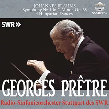 普列特在斯圖加特 第一輯 布拉姆斯第一號交響曲與匈牙利舞曲