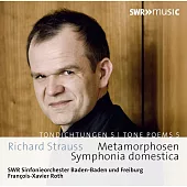 理查‧史特勞斯：家庭交響曲、變形 / 羅夫指揮西南德廣播交響樂團 (CD)