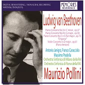 年少時期波里尼演奏貝多芬鋼琴協奏曲~包含小提琴協奏曲鋼琴改編版 (2CD)